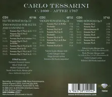 TESSARINI: FLUTE SONATAS, VIOLIN SONATAS & TRIO SONATAS thumbnail