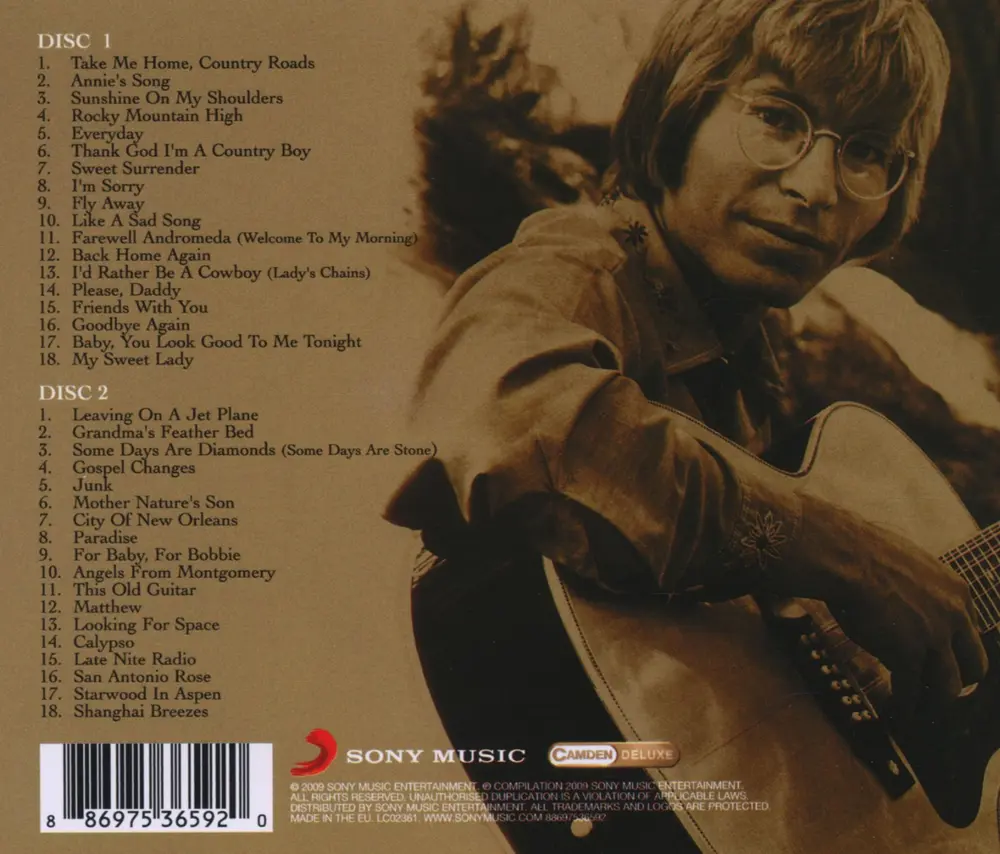 Sunshine On My Shoulders: The Best Of John Denver (CD)