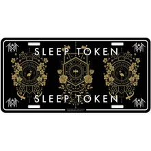 Sleep Token, ŠPZ Number Plate: Even In Arcadia Sigils