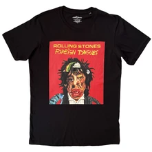Tričko Unisex T-Shirt: Foreign Tongues (Black)