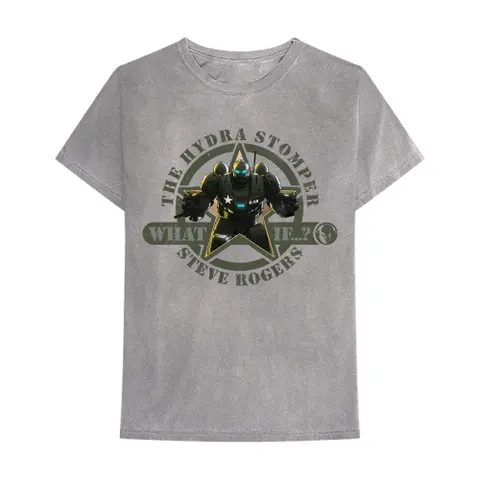 Tričko What If Hydra Stomper (Šedá), Unisex, Šedá