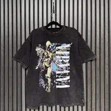 Unisex Unplugged T-Shirt: In Utero Angel Wash (Black) (Back Print) thumbnail