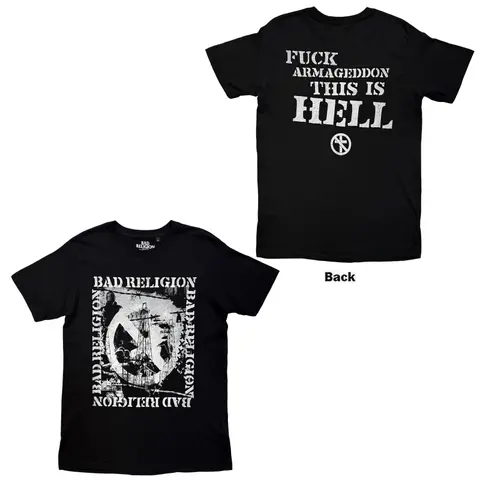 Unisex T-Shirt: This Is Hell (Black) (Back Print)