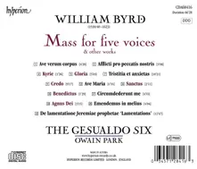 BYRD: MASS FOR FIVE VOICES thumbnail