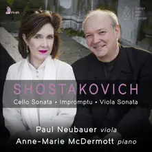 SHOSTAKOVICH: CELLO SONATA, IMPROMPTU, VIOLA SONATA thumbnail