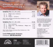 Belohlavek, Jiri - Symphonies No.3 & 4 thumbnail