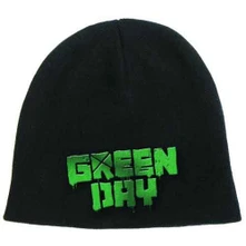 Green Day, Čapica Logo, Unisex, Čierna