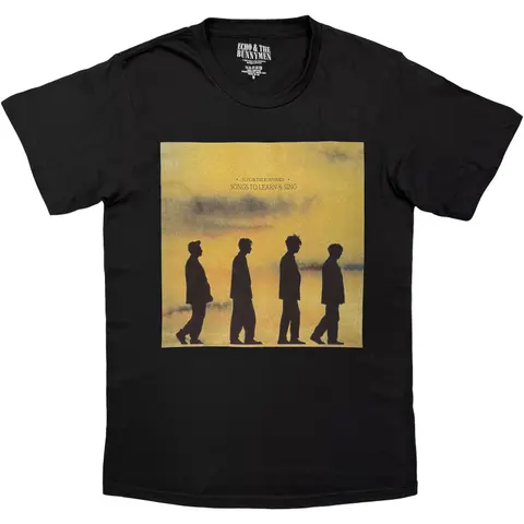 Echo & the Bunnymen – Tričko Songs To Learn & Sing, Unisex, Čierna