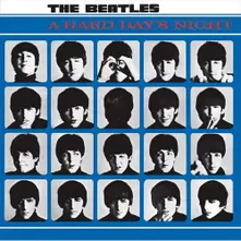 The Beatles – Hard Days Night Album Cover (Smaltovaná tabuľka)