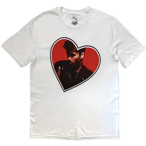 Unisex T-Shirt: Heart (White)
