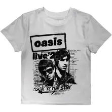 Kids T-Shirt: Live '25 Rock N Roll Star (White) (Ex-Tour) thumbnail
