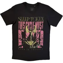 Sleep Token, Tričko Unisex T-Shirt: This Cycle Must End Stacked (Black), Unisex, Čierna