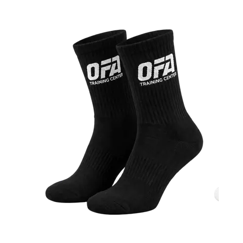 Ponožky OFA Training center, Unisex, Čierna