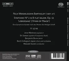Bach Collegium Japan – MENDELSSOHN: SYMPHONY ... (CD)