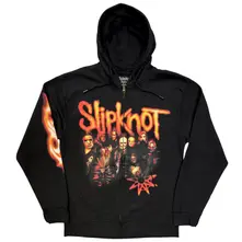Slipknot – TESF Group Photo Nonagram (Čierna) (Mikina na zips)