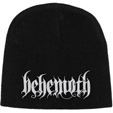 Behemoth, Čapica Logo, Unisex, Čierna