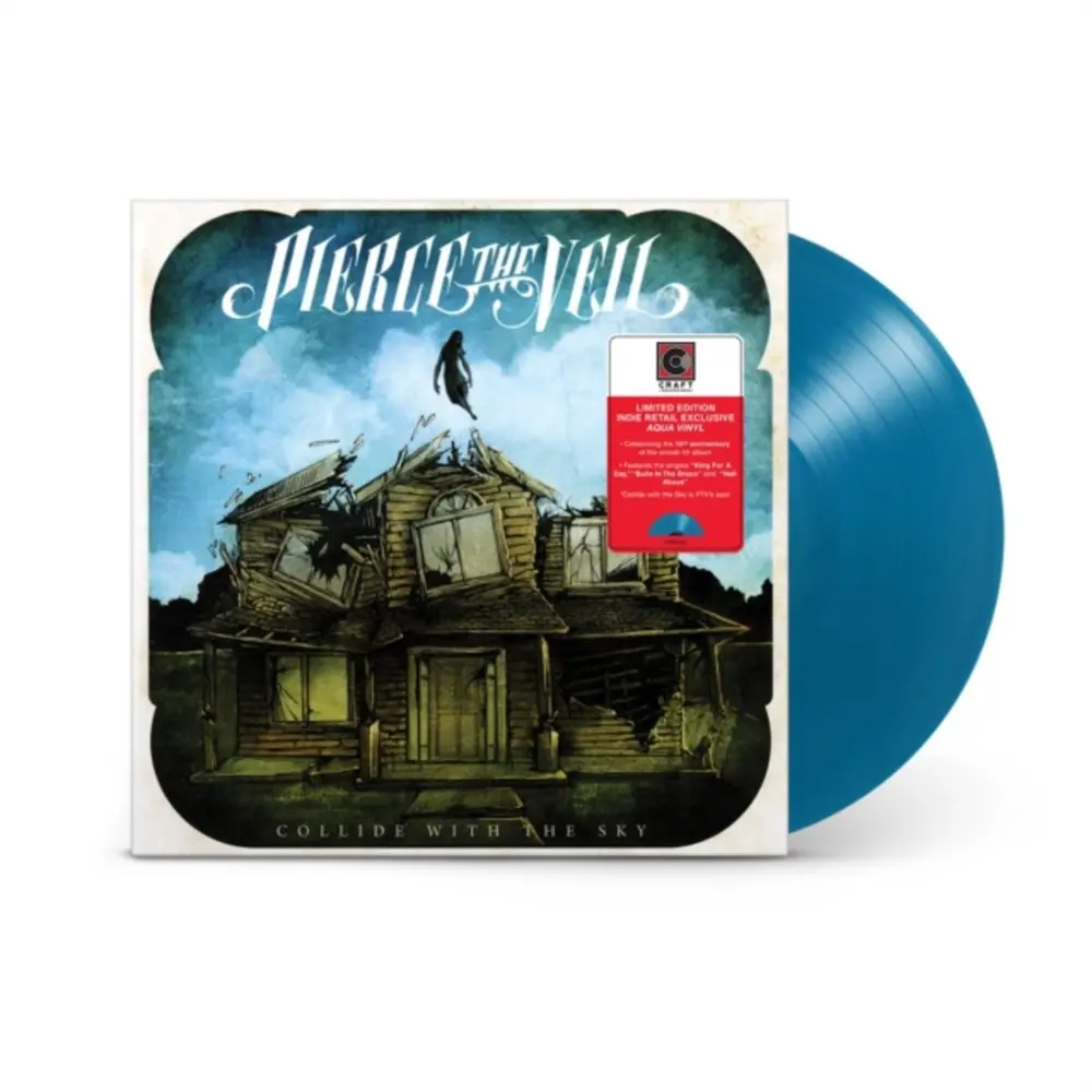 PIERCE THE VEIL - COLLIDE WITH THE SKY (Aqua Vinyl) (Vinyl)