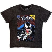 Venom, Tričko Venom Lethal Protector, Unisex, Čierna