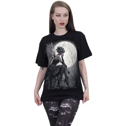 Spiral – Tričko Reflections (Čierna), Unisex, Čierna