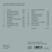 DOWLAND: SWEET MELANCHOLY thumbnail