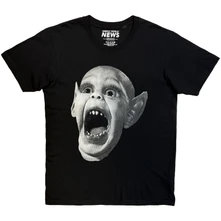 Unisex T-Shirt: Jumbo Bat Boy (Black) (Back Print) thumbnail
