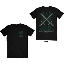 Tričko Unisex T-Shirt: The House Must Endure (Black) (Back Print)