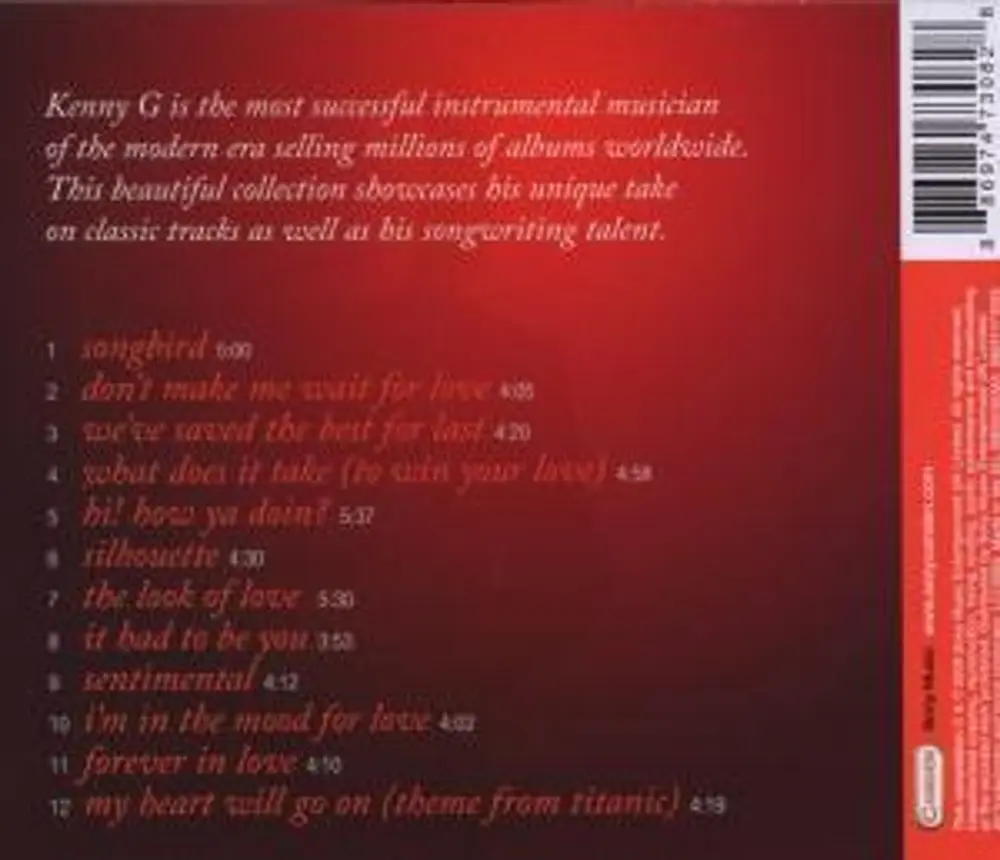 Forever In Love (The Best Of Kenny G)