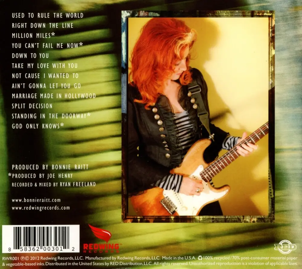 Bonnie Raitt – SLIPSTREAM (CD)