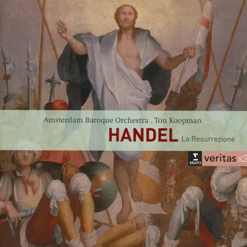 Ton Koopman – CD SCHLICK/ARGENTA/LAURENS/DE MEY/MERTENS - HANDEL: LA RESURREZIONE