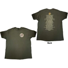 Nick Mason's Saucerful of Secrets, Tričko Tour 2019, Unisex, Zelená