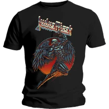 Judas Priest, Tričko BTD Redeemer, Unisex, Čierna