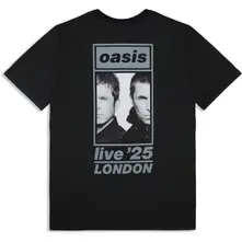 Unisex T-Shirt: London 26 July Event (Black) (Back Print & Ex-Tour) thumbnail