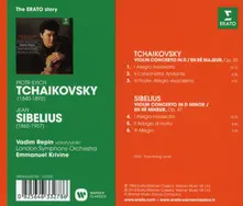 THE ERATO STORY. TCHAIKOVSKY - SIBELIUS : VIOLIN CONCERTOS thumbnail