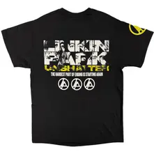 Unisex T-Shirt: Unshatter The Hardest Part (Black) (Back Print) thumbnail