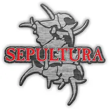 Sepultura – Logo & Tribal S (Odznak)