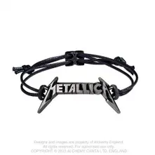Metallica – Classic Logo (Wrist Strap) (Náramok)