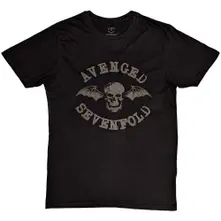 Avenged Sevenfold A7X, Tričko Classic Deathbat, Unisex, Čierna