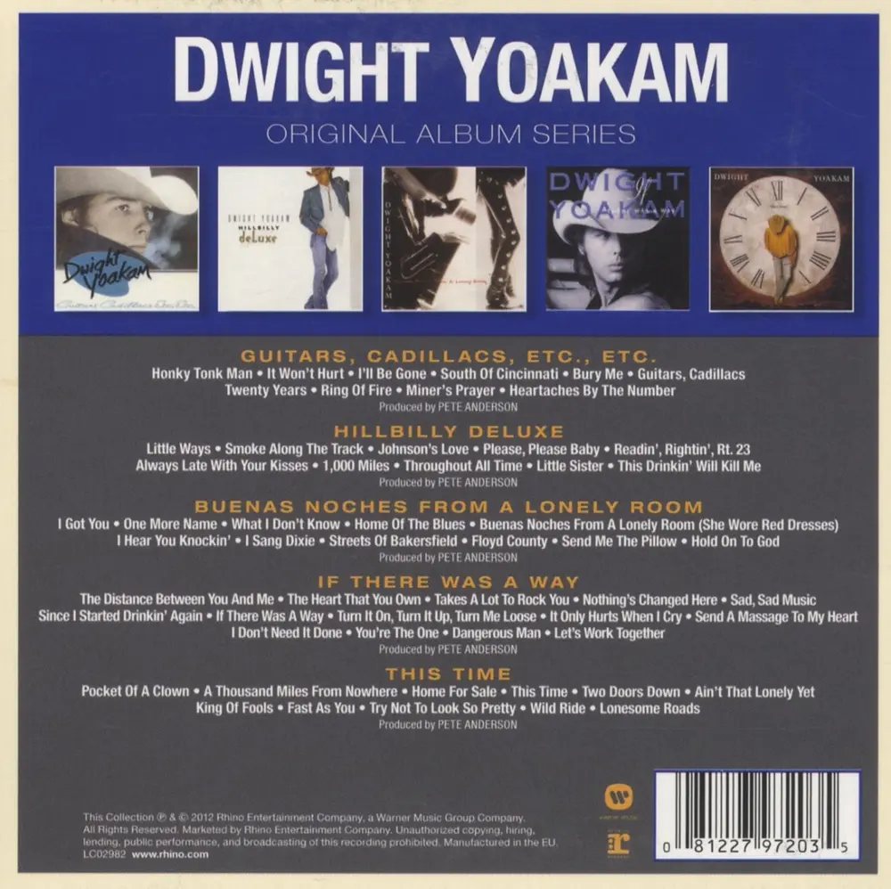 Dwight Yoakam – ORIGINAL ALBUM SERIES (CD)