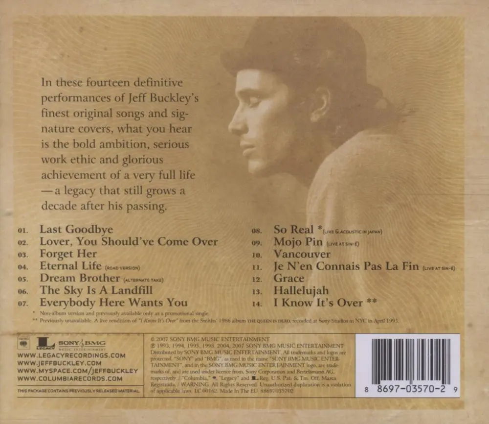 So Real: Songs From Jeff Buckley