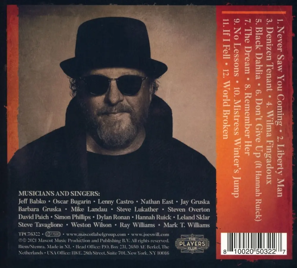Joseph Williams – DENIZEN TENANT (CD)