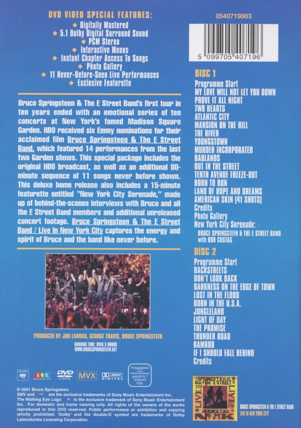 Live in New York City
