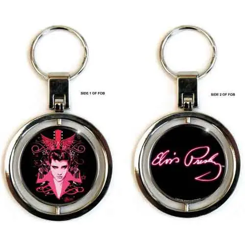 Elvis Presley – Kľúčenka Let's Face It (Keychain Spinner)