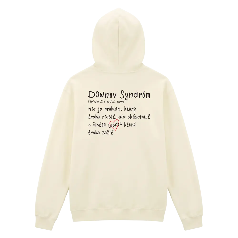 Láska Rozdiely Nevidí – Downov syndróm (Mikina)