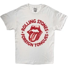 Tričko Unisex T-Shirt: Foreign Tongues Circle (White)