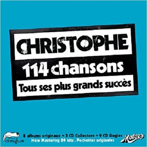 Blu-ray CHRISTOPHE - L'INTEGRALE