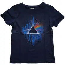 Tričko Dark Side of The Moon Blue Splatter