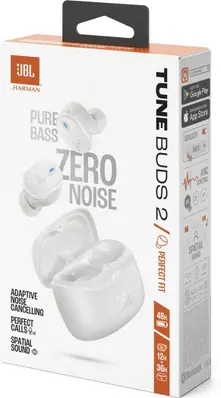 JBL Tune Buds2 White thumbnail