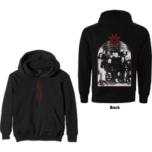Slipknot, Mikina Arched Group Photo, Unisex, Čierna