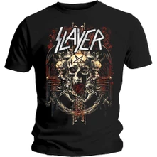 Slayer, Tričko Demonic Admat, Unisex, Čierna