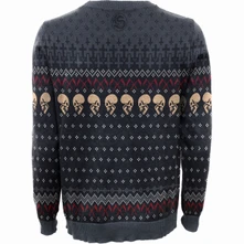 Unisex Jumper: Evil Rock (Black) (All Over Print) thumbnail